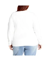 City Chic Plus Size Annie V Top