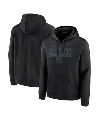 Fanatics Men's Black South Carolina Gamecocks Blackout Pullover Hoodie