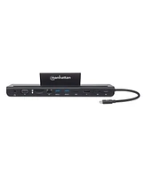 Manhattan Usb-c 11-in-1 Triple-Monitor Docking Station with Mst, 153478