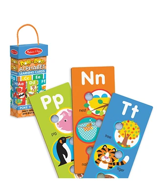 Melissa and Doug Poke-a-Dot Alphabet Learning Cards