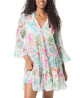 Coco Reef Women's Enchant Printed Cover-Up Dress