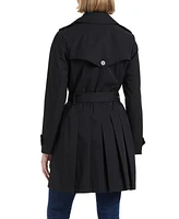 Kate Spade New York Women s Short Double-Breasted Trench Coat