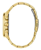 Guess Men's Multi-Function Gold Tone Stainless Steel Watch, 44mm