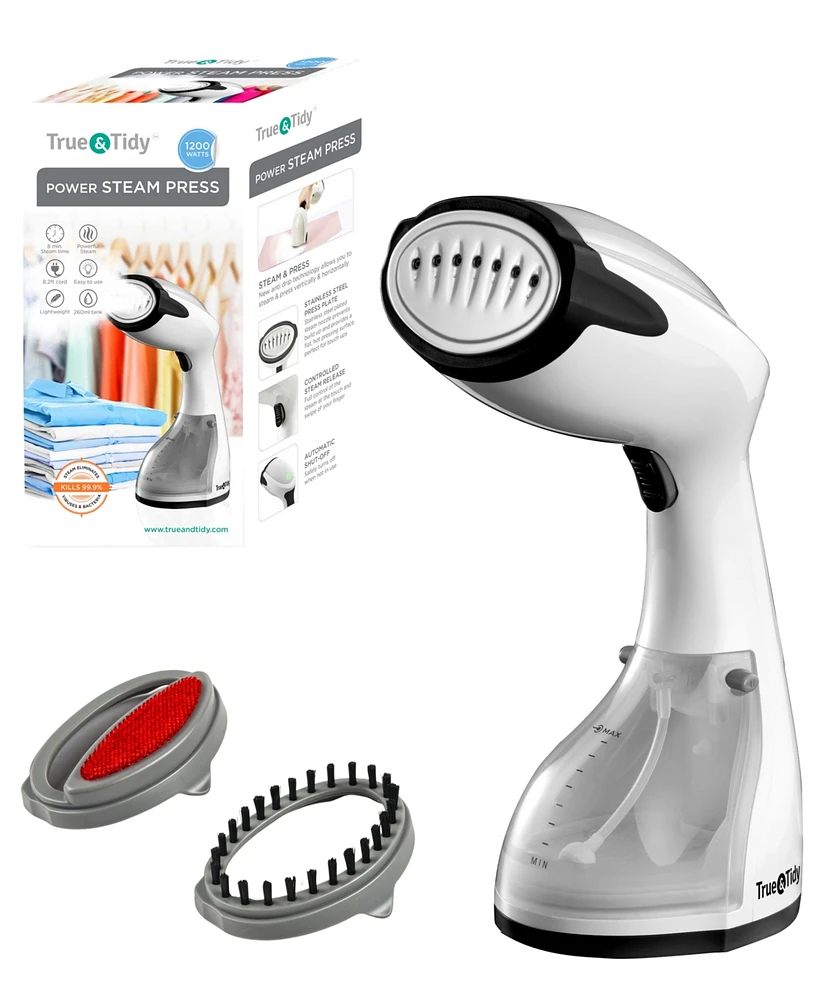 True & Tidy Hs-26 1200W Power Steam Press Handheld Garment Steamer