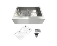 Casainc 33inch L Single Bowl Stainless Steel Kitchen Sink