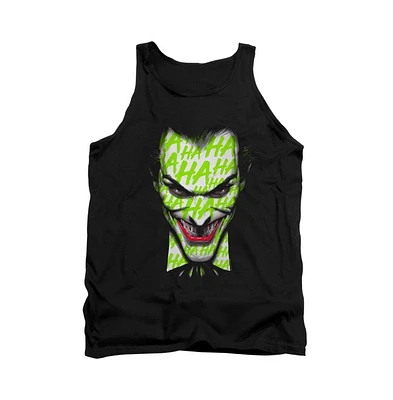 Batman Men's Ha Smile Adult Tank Top