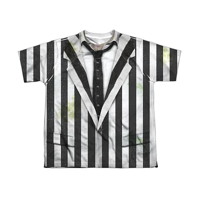 Beetlejuice Boys Suit Short Sleeve Poly Crew Tee / T-Shirt