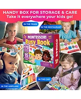 Quokka Montessori Busy Book for Toddlers 3-5 Years with Interactive Pages