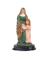 Fc Design "2-pc Set" 5"H Saint Ana Statue Holy Figurine Statue Ornament Home Room Office Decor and Perfect Ideas for Housewarming, Holidays and Birthd