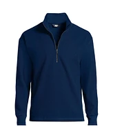 Lands' End Women's Men's Textured Fleece Half Zip