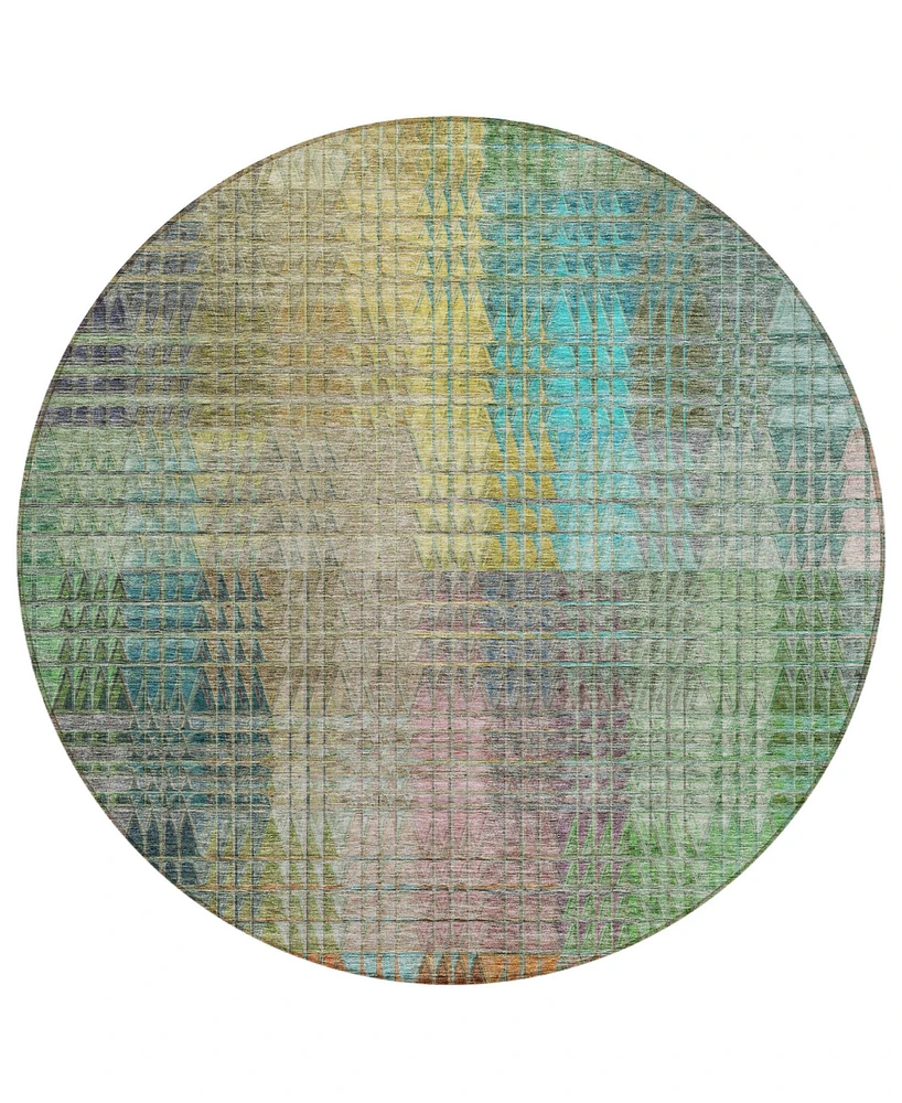 Addison Chantille ACN828 8' Round Area Rug