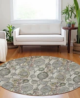 Addison Chantille ACN821 8' Round Area Rug