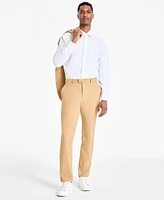 Alfani Men's Classic-Fit Solid Stretch Suit Pants, Created for Macy's