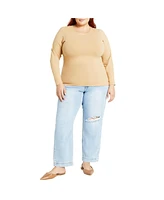 City Chic Plus Noa Top