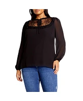 City Chic Plus Greta Top