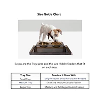 Hiddin Grey Overflow Feeder Tray