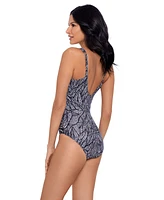 Miraclesuit Women's Shore Leave Siren Underwire Slimming One-Piece Swimsuit