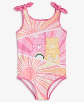 Dreamwave Little Girls Care Bears One-Piece Swimsuit