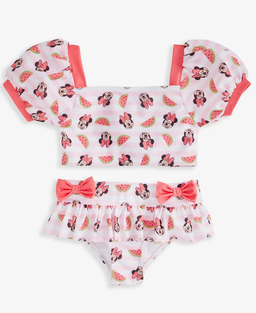 Minnie Mouse Toddler Girls Two-Piece Swimsuit