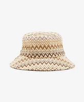 Steve Madden Straw Bucket Hat