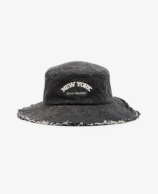 Steve Madden H-Metro Denim Bucket Hat