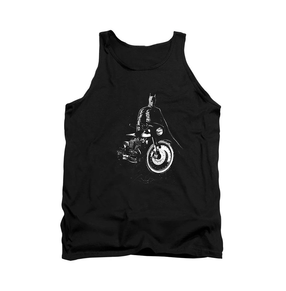 Batman Men's The His Motorcycle Adult Tank Top