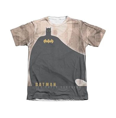 Batman Men's City Crusader Adult Poly/Cotton Short Sleeve Tee / T-Shirt