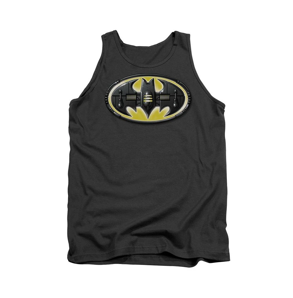 Batman Men's Bat Mech Logo Adult Tank Top