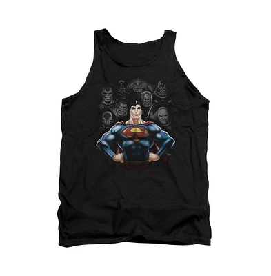 Superman Men's Villains Adult Tank Top