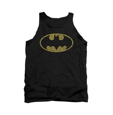 Batman Men's Word Logo Adult Tank Top