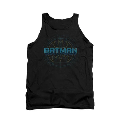 Batman Men's Bat Tech Logo Adult Tank Top