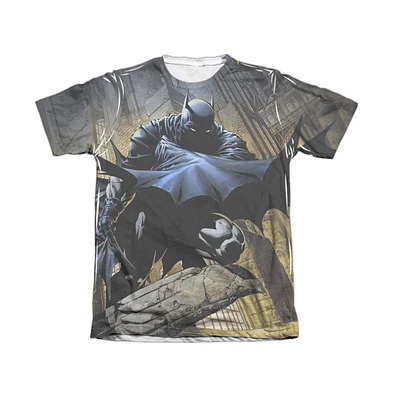 Batman Men's In Shadow Adult Poly/Cotton Short Sleeve Tee / T-Shirt