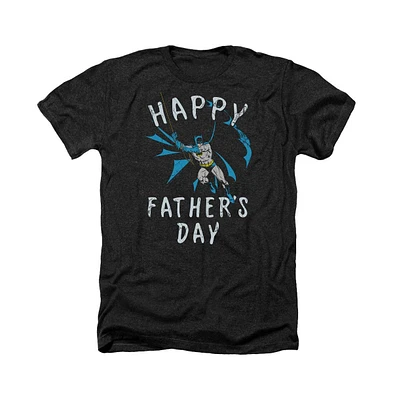 Batman Men's Fathers Day Adult Heather Tee / T-Shirt