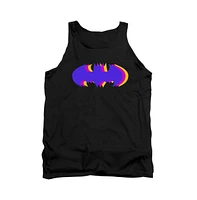 Batman Men's Tri Colored Symbol Adult Tank Top