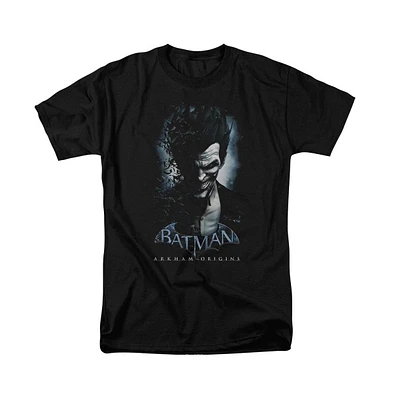 Batman Big & Tall Arkham Origins Joker Short Sleeve Adult Tee / T-Shirt