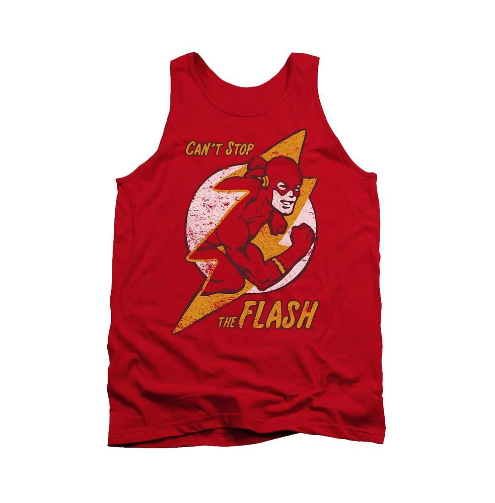 Flash Men's Dc Comics Bolt Adult Tank Top