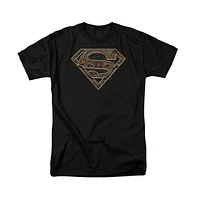 Superman Big & Tall Aztec Shield Short Sleeve Adult Tee / T-Shirt