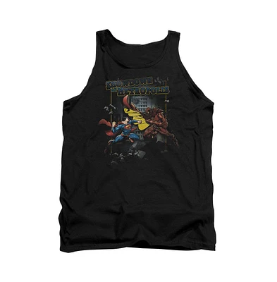 Superman Men's Showdown Adult Tank Top