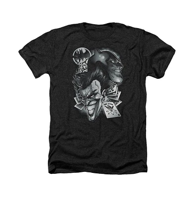 Batman Men's Archenemies Adult Heather Tee / T-Shirt