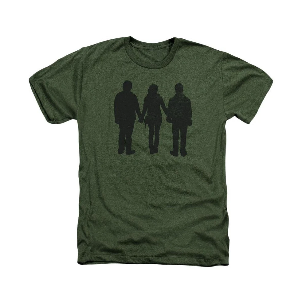 Harry Potter Men's Three Stand Alone Adult Heather Tee / T-Shirt