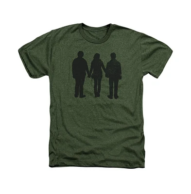 Harry Potter Men's Three Stand Alone Adult Heather Tee / T-Shirt