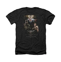 Batman V Superman Men's The Three Adult Heather Tee / T-Shirt