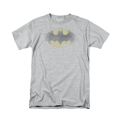 Batman Big & Tall Faded Logo Short Sleeve Adult Tee / T-Shirt