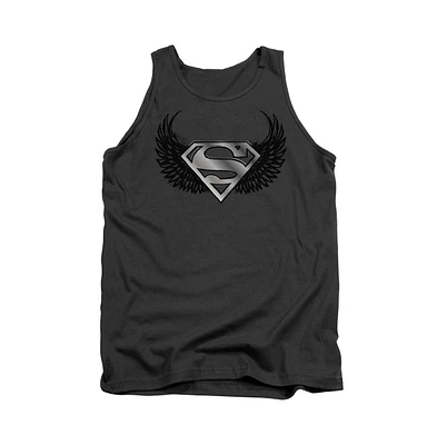 Superman Men's Dirty Wings Adult Tank Top