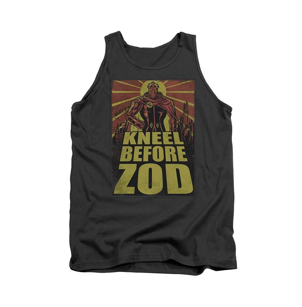 Superman Men's Zod Poster Adult Tank Top