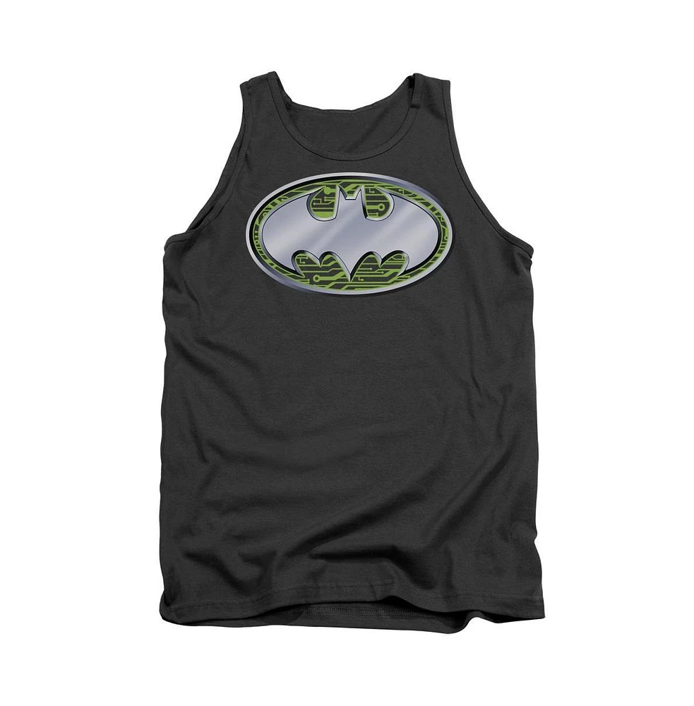 Batman Men's Circuits Logo Adult Tank Top