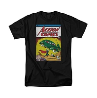 Superman Men's Action No. 1 Short Sleeve Adult Tee / T-Shirt