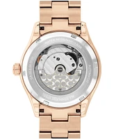 Coach Women's Brooks Automatic Rose Gold Tone Stainless Steel Bracelet Watch, 38mm