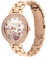 Coach Women's Chelsea Rose Gold Tone Stainless Steel Bracelet Watch, 36mm