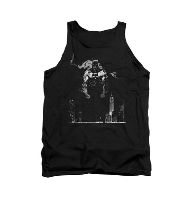 Batman Men's Dirty City Adult Tank Top